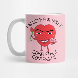 Completely Consensual Love - Ricardio Valentine Mug